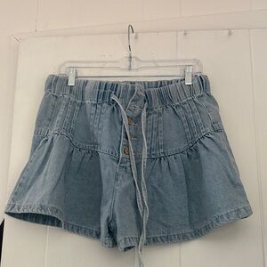 So Me Light Blue Denim Jean Shorts